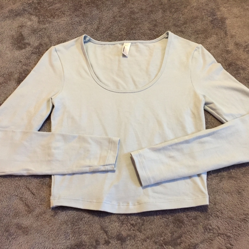 American Apparel Light blue top!